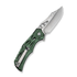 GUNMANSA CIVIVI Biophase Flipper & Button Lock Knife Green Aluminum Handle C23083-1