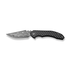 GUNMANSA Civivi Bluetick Flipper Knife Carbon Fiber Overlay On Black G10 Handle Knife C23050-DS2