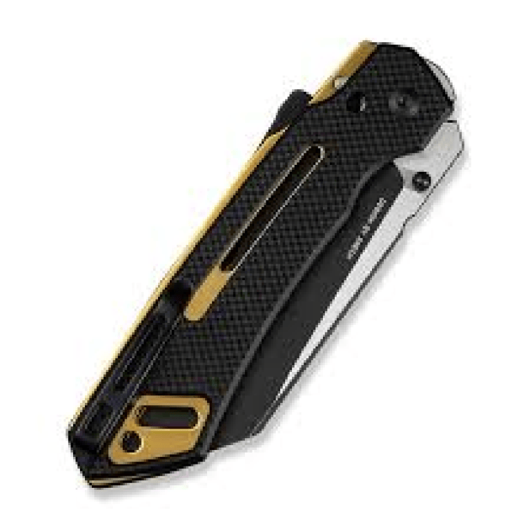 GUNMANSA CIVIVI Buster FG Black Coarse Thumb Stud & Superlock Knife G10 Handle (4.2″ Nitro-V Blade) C24052-1