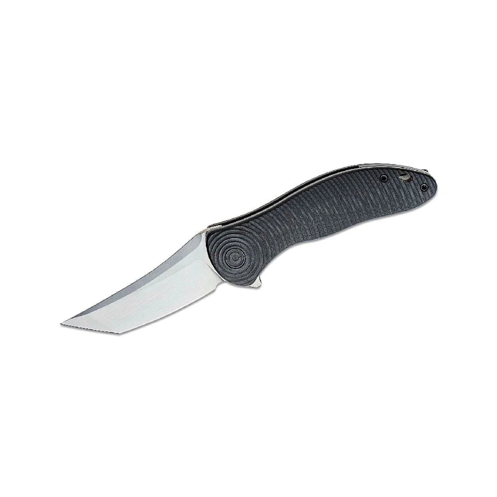 GUNMANSA CIVIVI C20075B-1 SYNERGY3 BLACK G10 HANDLE STONEWASHED NITRO-V BLADE TANTO KNIFE