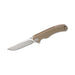 GUNMANSA Civivi Courser Flipper Tan G10 Handle Knife- C804B