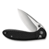 GUNMANSA Civivi Faeger Flipper &amp; Button Lock Knife Black C24031-1
