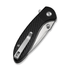 GUNMANSA Civivi Faeger Flipper &amp; Button Lock Knife Black C24031-1