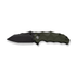 GUNMANSA Civivi Natterjack Flipper & Button Lock Knife G10 Handle C24028-1
