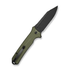GUNMANSA Civivi Neurohaptic Flipper & Button Lock Knife OD Green G10 Handle C23080-3