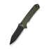 GUNMANSA Civivi Neurohaptic Flipper & Button Lock Knife OD Green G10 Handle C23080-3