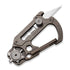 GUNMANSA Civivi Polymorph Carabiner Keychain Bronze Titanium - C20045-2