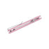 GUNMANSA Civivi Qubit Pink Aluminium Handle Satin Finish Knife - C22030E-5