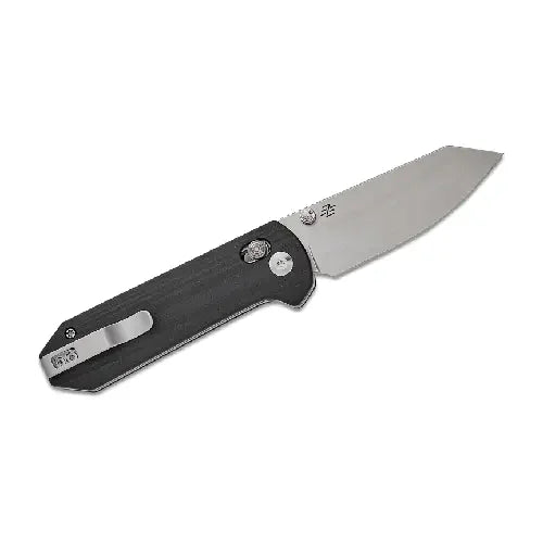 GUNMANSA CIVIVI Yonder Black G10 Handle Stonewashed 14C28N Knife – C23073-1