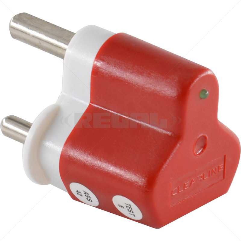 GUNMANSA Clearline Mains Protect 16A Dedicated Plug LED (Red)