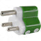 GUNMANSA Clearline Mains Protect 16A Std Plug LED (Green)