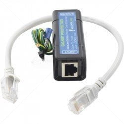 GUNMANSA Clearline Surge Protector 1-Port CCTV Gigabit Base-T RJ45 POE Part No: LT02