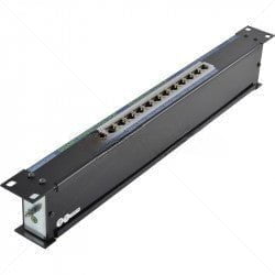 GUNMANSA Clearline Surge Protector 12-CH Network Gigabit 10/100/1000Mbps PoE Part No: LT02-12P