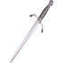 GUNMANSA Cold Steel Colichemarde Dagger with Uniquely Shaped Blade,Silver Artifact
