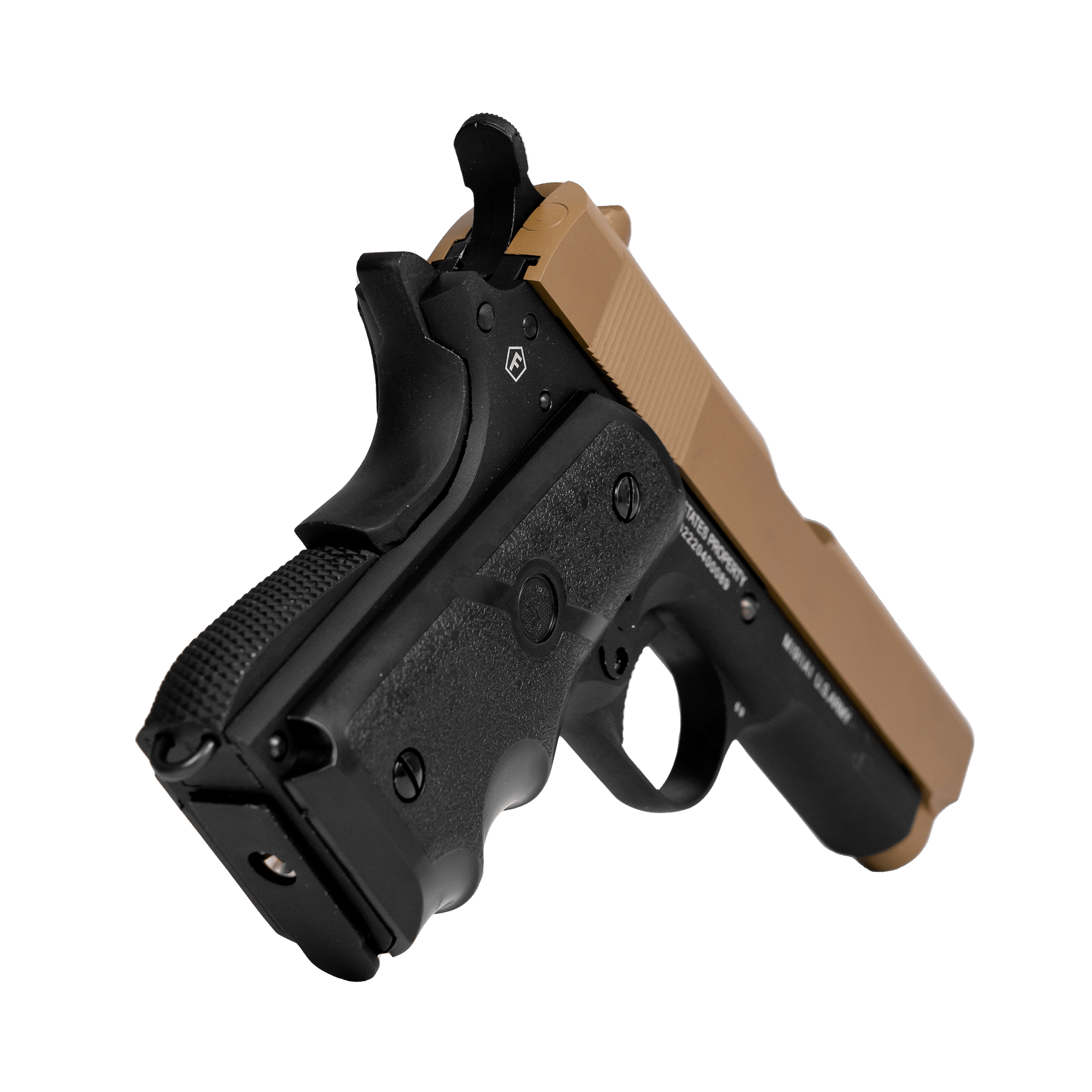 GUNMANSA Colt 1911 Defender Airsoft Pistol (GG|Semi Auto|Blowback|13) 180166