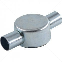 GUNMANSA Conduit Bosal - 20mm 3-Way Box Galvanised incl Lid & Screws Part No: CA12-8