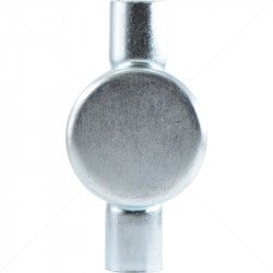 GUNMANSA Conduit Bosal - 20mm 3-Way Box Galvanised incl Lid & Screws Part No: CA12-8