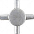 GUNMANSA Conduit Bosal - 20mm 4-Way Box Galvanised incl Lid & Screws Part No: CA12-9