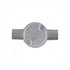 GUNMANSA Conduit Bosal - 25mm 2-Way Box Galvanised incl Lid & Screws Part No: CA11-4