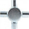 GUNMANSA Conduit Bosal - 25mm 4-Way Box Galvanised incl Lid & Screws Part No: CA11-6