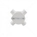 GUNMANSA Conduit PVC - 20mm 4-Way Box with Lid and Screws Part No: CA12-3