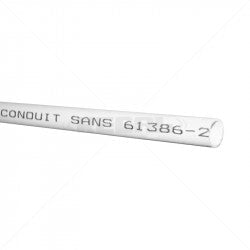 GUNMANSA Conduit PVC - 20mm SABS per 4m Part No: CA09