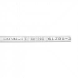 GUNMANSA Conduit PVC - 20mm SABS per 4m Part No: CA09