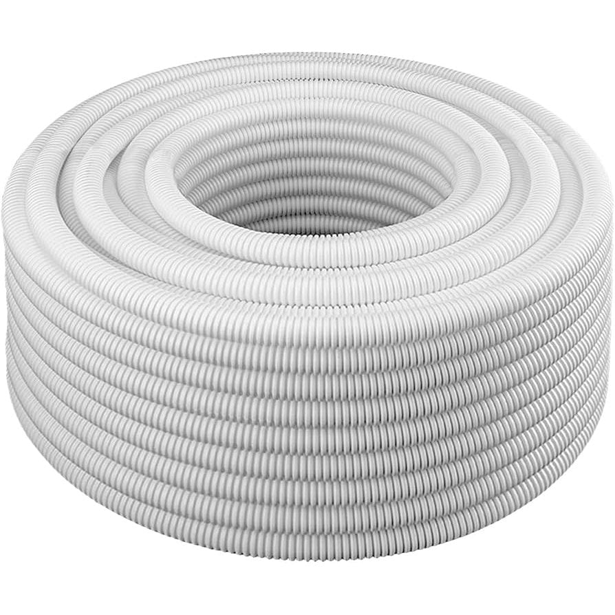 GUNMANSA Conduit PVC - 25mm Flex per Roll - 20m White Part No: CA16-20