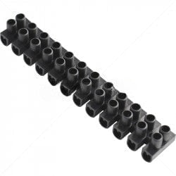 GUNMANSA Connector Block - 3A Std Black Part No: CN06