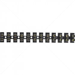 GUNMANSA Connector Block - 6A Std Black Part No: CN07