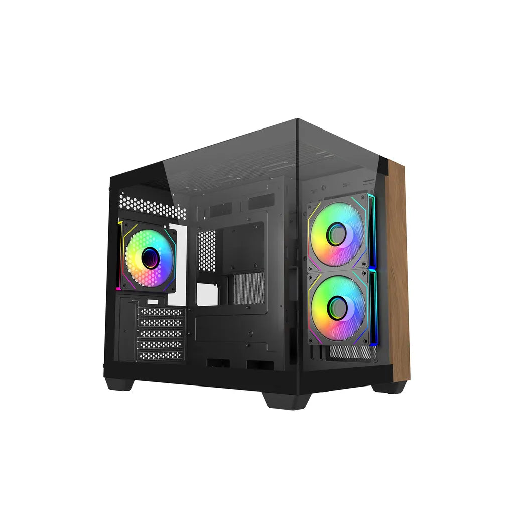 GUNMANSA Cooler Master Elite 481 Wood Black