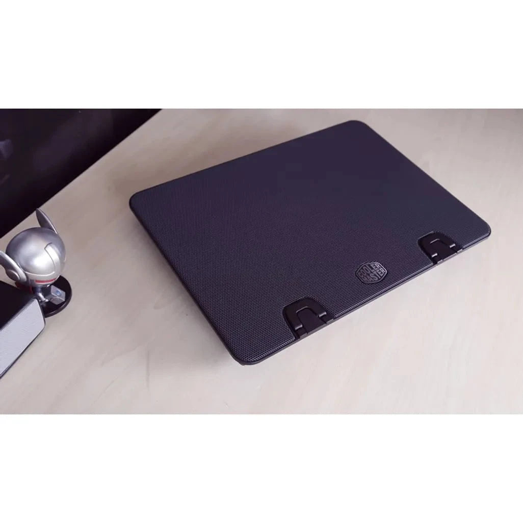 GUNMANSA Cooler Master Ergostand IV, Laptop stand, Black, Metal, Plastic, Rubber, 43.2 cm (17"), 1 pc(s), 14 cm