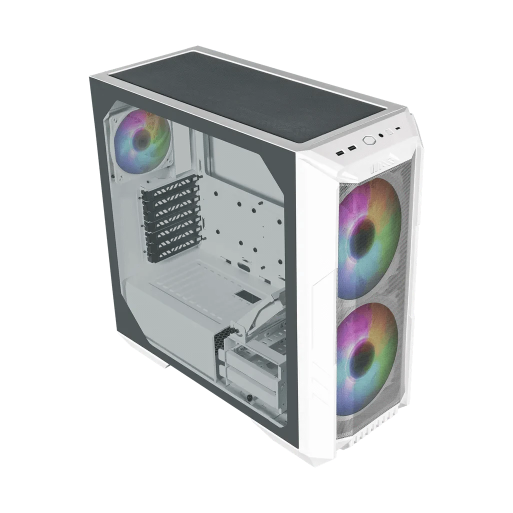 GUNMANSA Cooler Master HAF 500, Midi Tower, PC, White