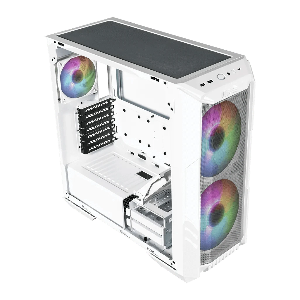 GUNMANSA Cooler Master HAF 500, Midi Tower, PC, White