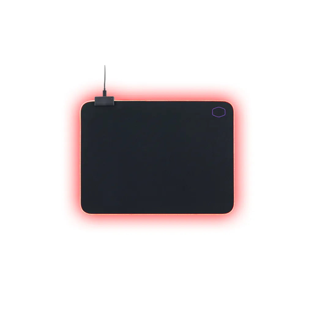 GUNMANSA Cooler Master KeyBoard MP750 Large Flexible RGB Mousepad; Smooth Surface; Thick RGB borders; Water Repellent Coating