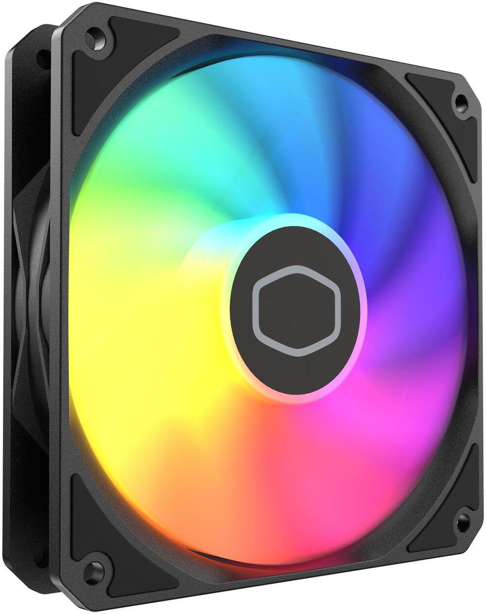GUNMANSA Cooler Master MFW-B2DN-17NPA-R1 MF120 Lite Case Liquid Cooler Air Cooler, 120mm ARGB Lighting, ARGB Splitter, Dynamic PWM 1,750 RPM, Air Balance Blades, Hybrid | PBT Frame