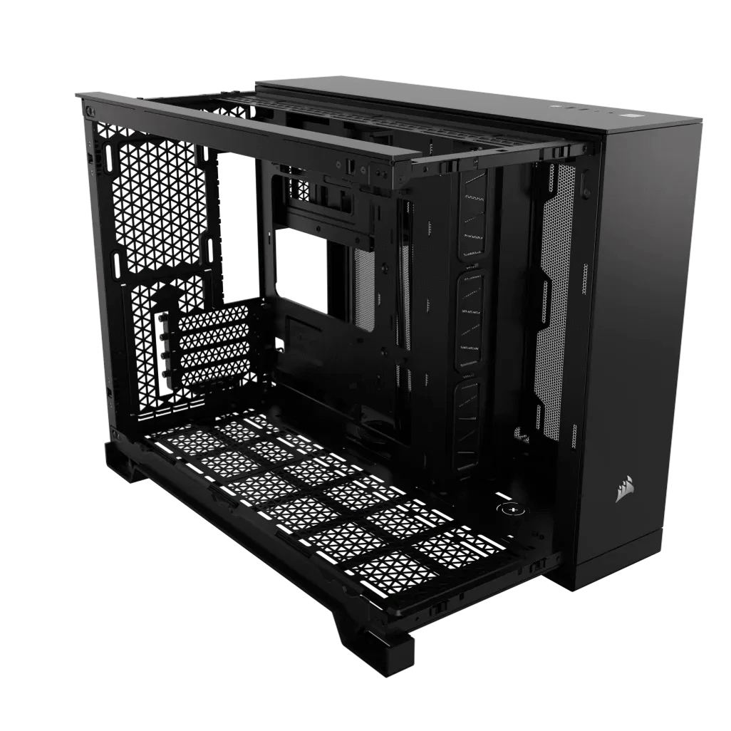 GUNMANSA Corsair 2500D AIRFLOW, Midi Tower, PC, Black, ATX, 18 cm, 40 cm
