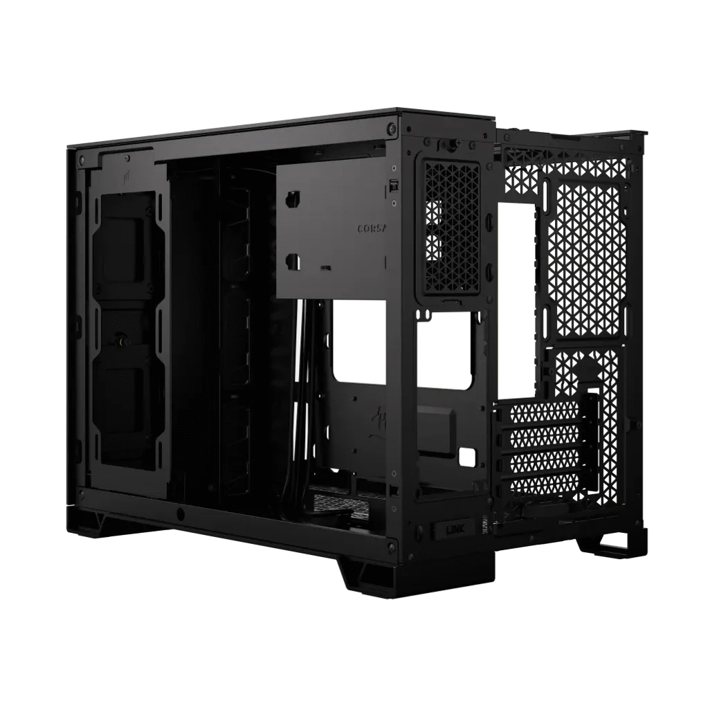 GUNMANSA Corsair 2500D AIRFLOW, Midi Tower, PC, Black, ATX, 18 cm, 40 cm