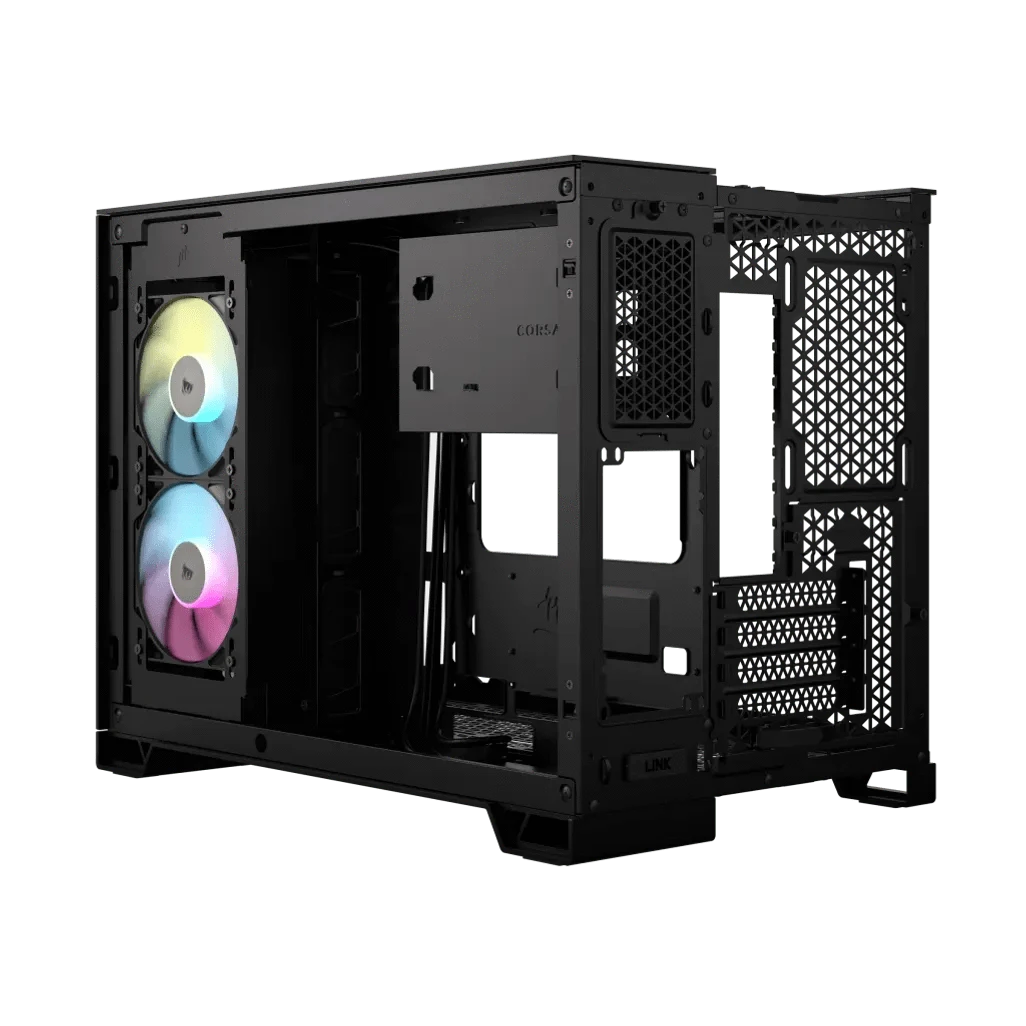 GUNMANSA Corsair 2500X RGB, Micro Tower, PC, Black, ATX