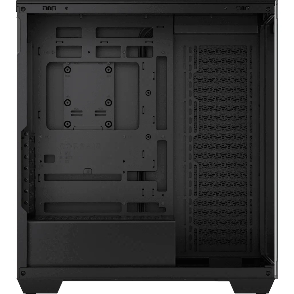 GUNMANSA Corsair 3500X, Midi Tower, PC, Black, EATX, Gaming, 17 cm