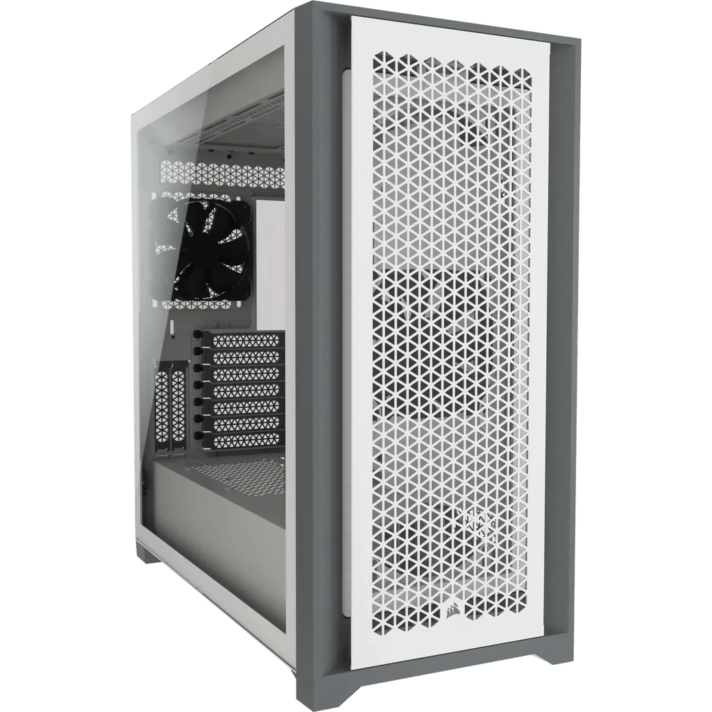 GUNMANSA Corsair 5000D AIRFLOW, Midi Tower, PC, White, ATX, EATX, micro ATX
