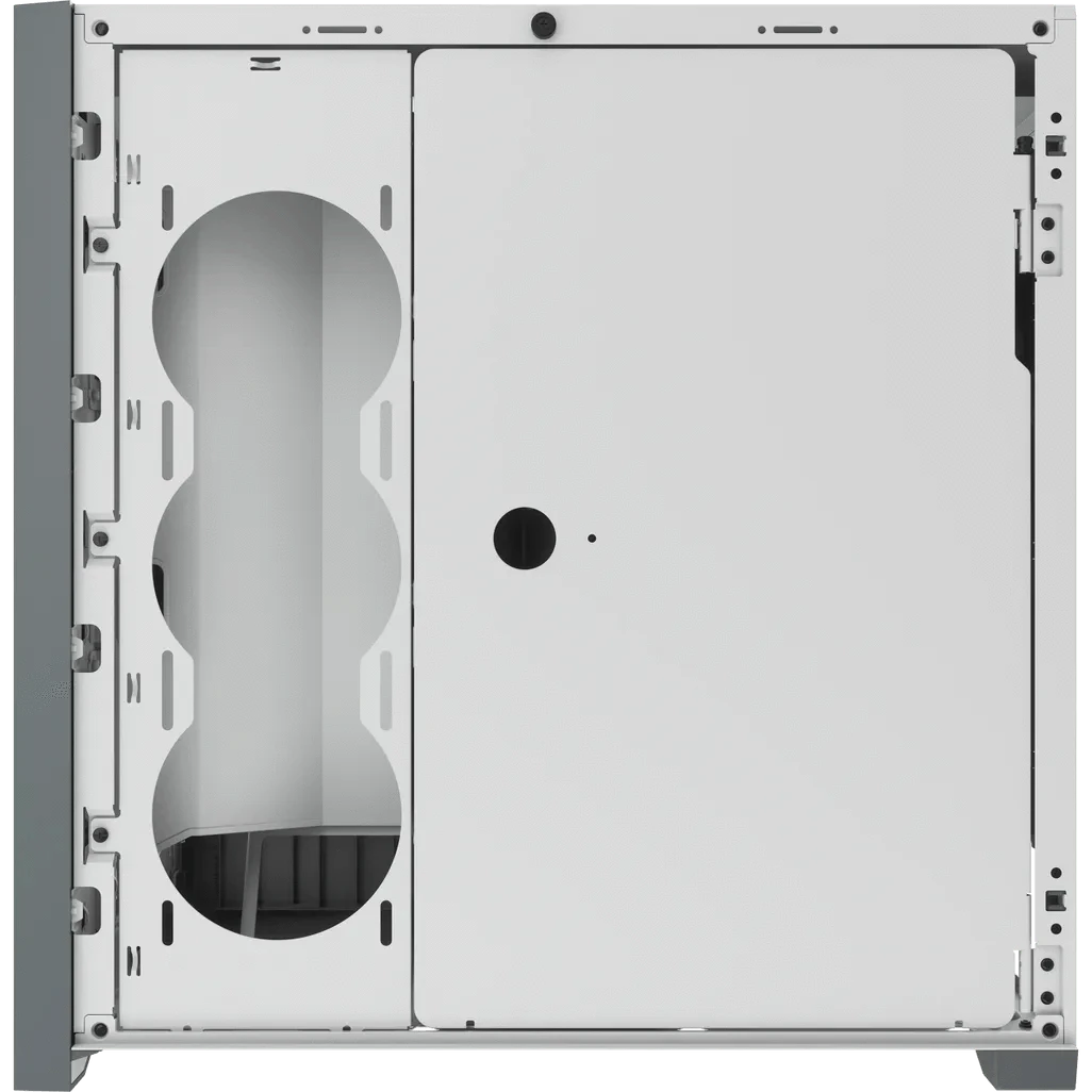 GUNMANSA Corsair 5000D AIRFLOW, Midi Tower, PC, White, ATX, EATX, micro ATX