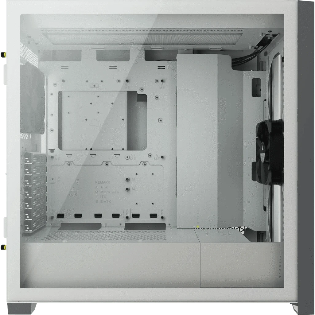 GUNMANSA Corsair 5000D AIRFLOW, Midi Tower, PC, White, ATX, EATX, micro ATX