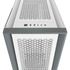 GUNMANSA Corsair 5000D AIRFLOW, Midi Tower, PC, White, ATX, EATX, micro ATX