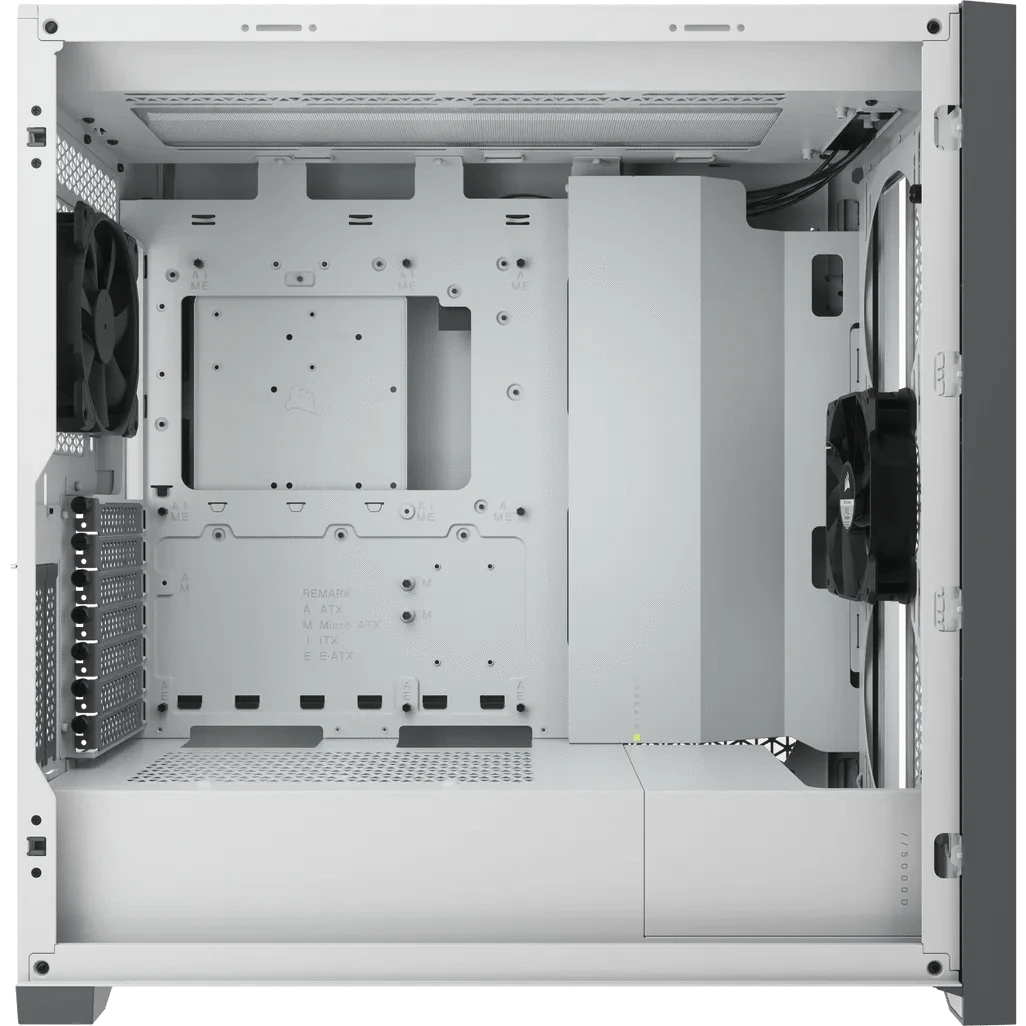 GUNMANSA Corsair 5000D AIRFLOW, Midi Tower, PC, White, ATX, EATX, micro ATX