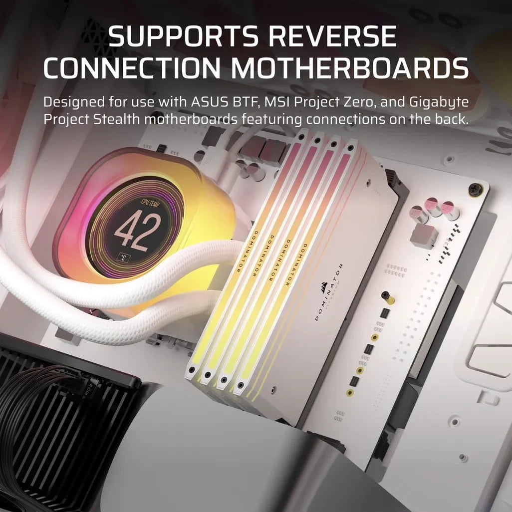 GUNMANSA Corsair 5000T, Midi Tower, PC, White, ATX, EATX