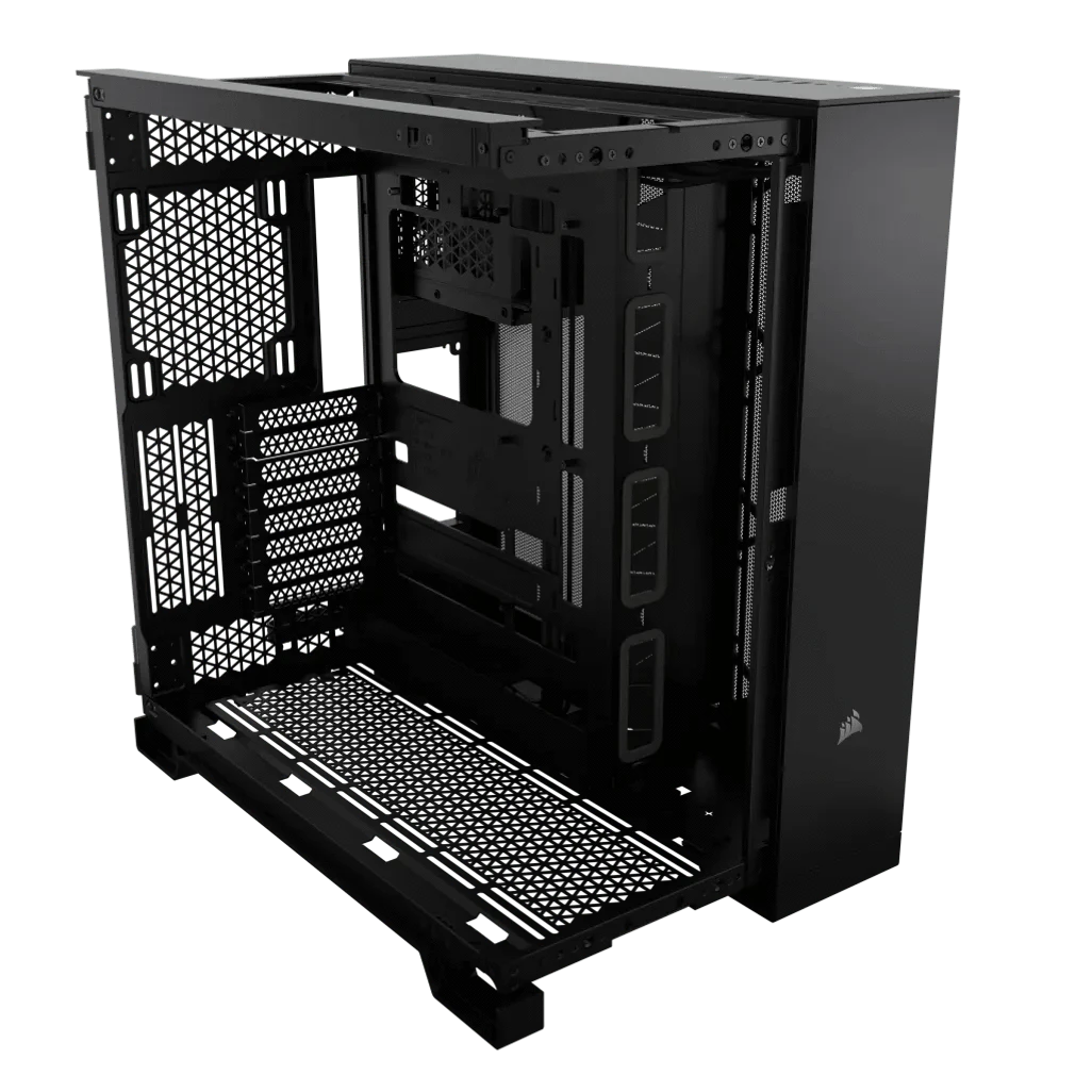 GUNMANSA Corsair 6500D AIRFLOW, Midi Tower, PC, Black, ATX