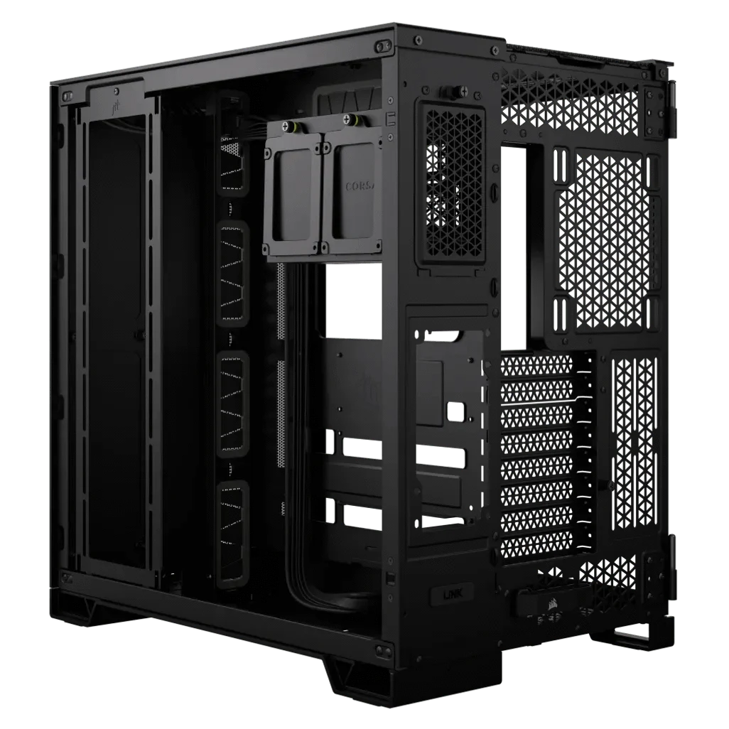 GUNMANSA Corsair 6500X, Midi Tower, PC, Black, ATX, 19 cm, 40 cm