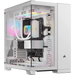 GUNMANSA Corsair 6500X, Midi Tower, PC, White, ATX, Plastic, Steel, Tempered glass, 19 cm