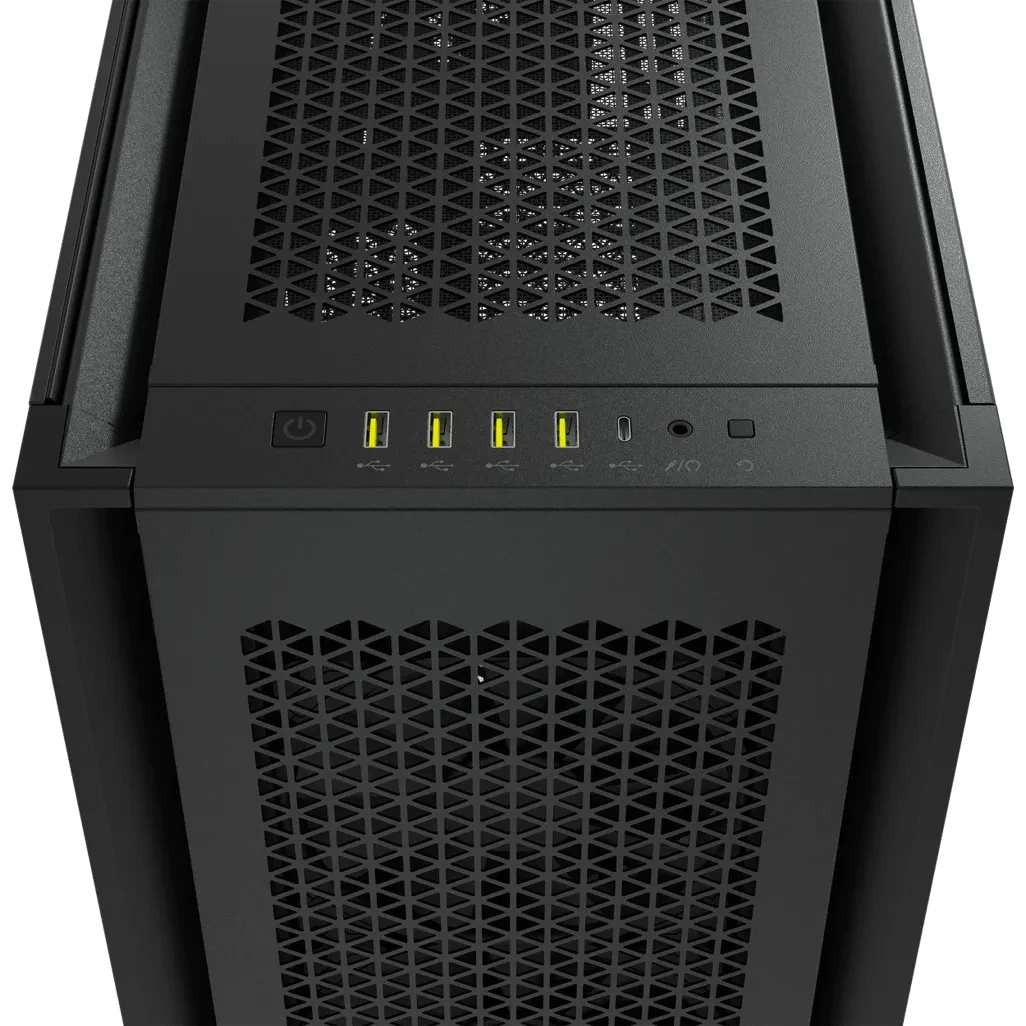 GUNMANSA Corsair 7000D Airflow, Full Tower, PC, Black, ATX, EATX, micro ATX